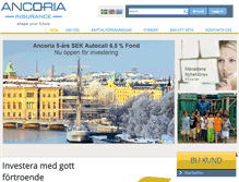 Tablet Screenshot of ancoria.com